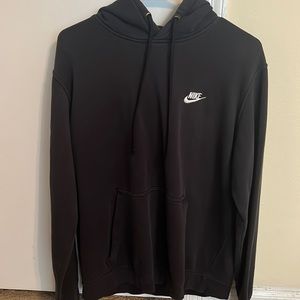 Size large, black, NIKE hoodie